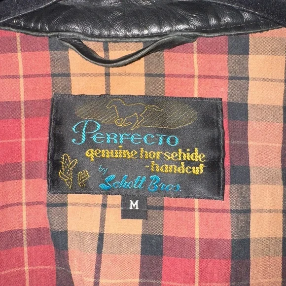 Schott Bros Perfecto Leather Jacket - Medium - Picture 3 of 9
